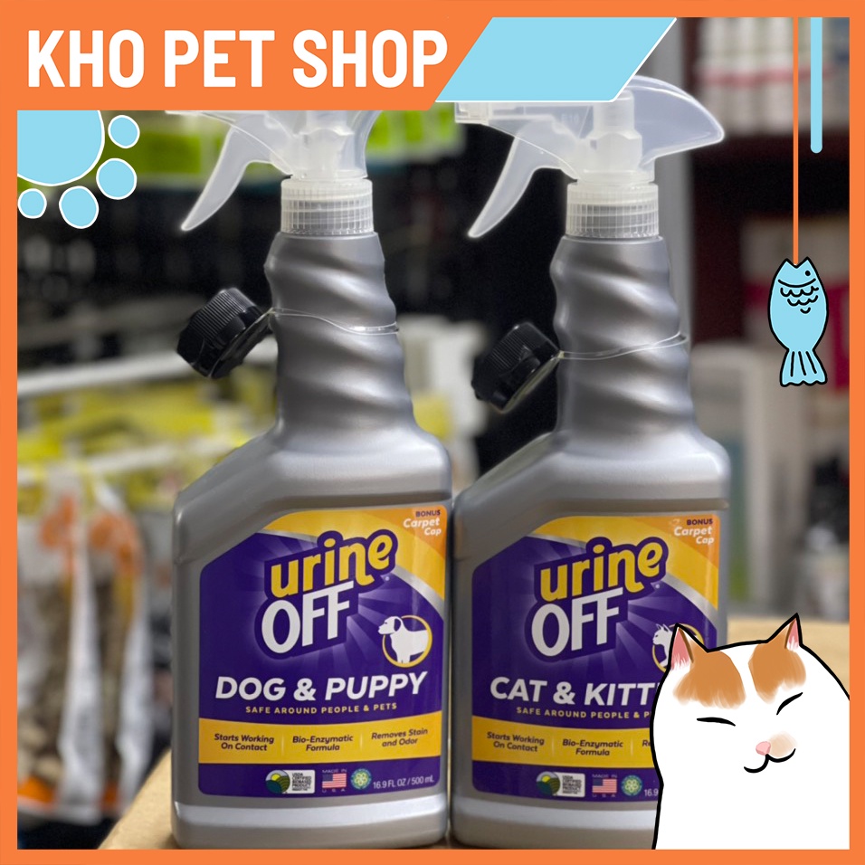 Xịt khử mùi nước tiểu Urine off