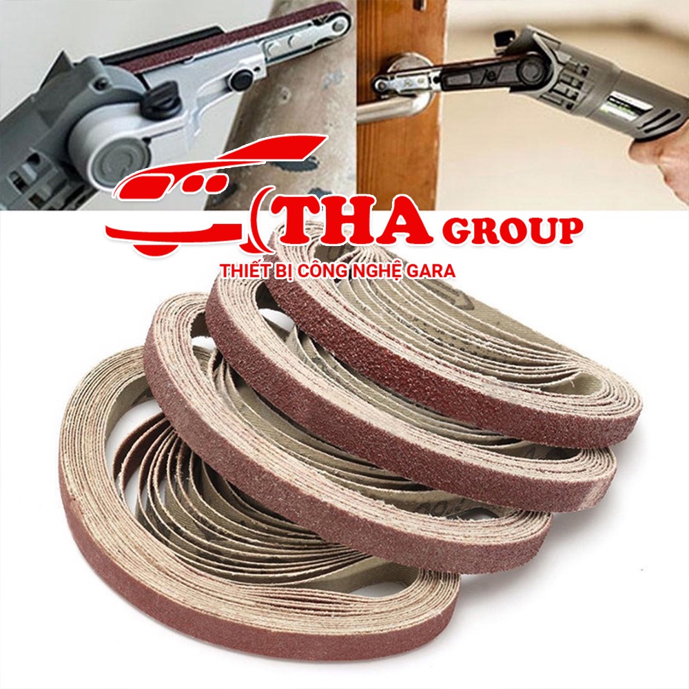 Dây đai trà nhám Đai Cát Mài Mòn 10X330mm 3/8 &quot;X13&quot; Grit40-600|Dụng Cụ Mài Mòn Gỗ Mềm Kim Loại Loại Đánh Bóng