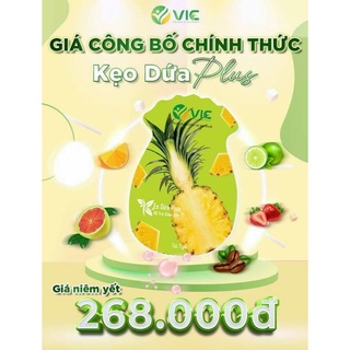Kẹo dứa giảm cân  7 Plus ( kẹo dứa giảm mỡ ngọt nước)...