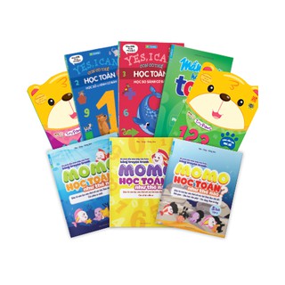 Sách Combo học Toán cho bé 4 - 5 tuổi