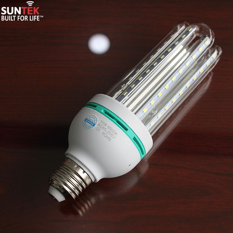 Bóng Đèn LED Tiết Kiệm Điện SUNTEK 16W - Ánh sáng Trắng/Vàng - Bảo hành chính hãng 12 tháng