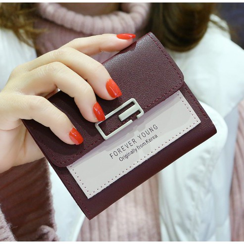 Ví nữ Hagu cầm tay 198 chất da cao cấp phong cách Ulzzang