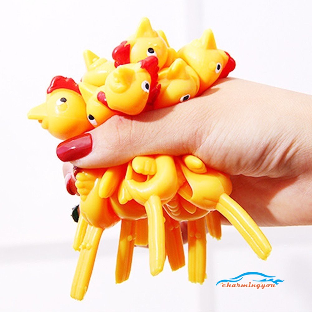 CHARMĐồ Chơi Con Gà Bay Dính Vui Nhộn, 1 con XWN