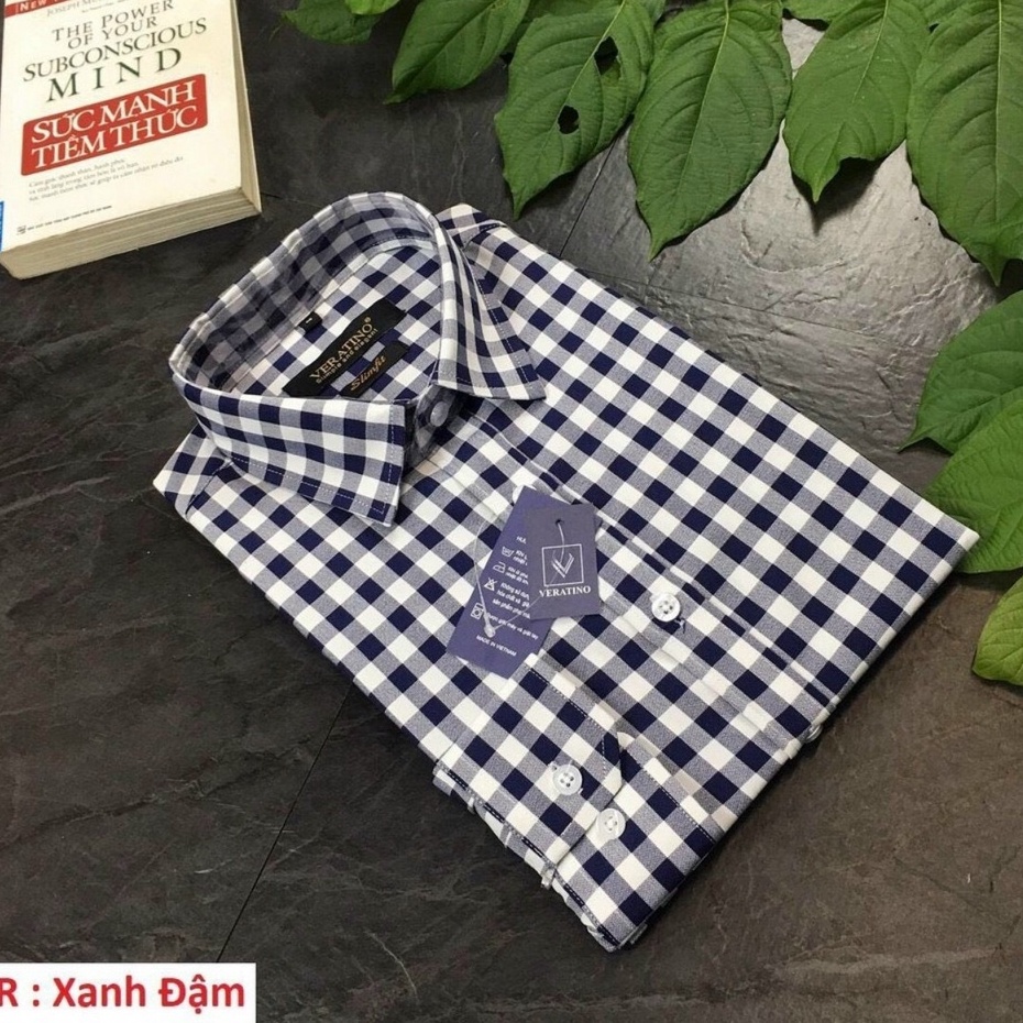 Áo Sơ Mi Nam Kẻ Caro Nam Chất Đẹp Hàng VNXK | BigBuy360 - bigbuy360.vn