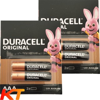 2 Vỉ Pin AAA 1.5v Alkaline ( Pin Kiềm ) Duracell MN2400 LR03 AAA2 - Vỉ 2 viên
