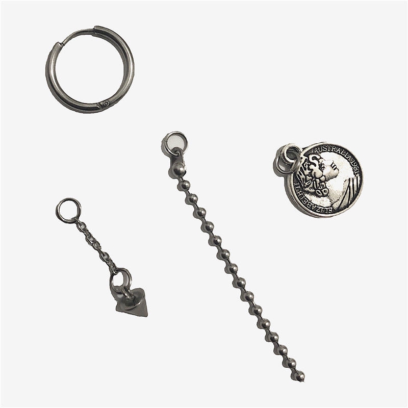 Bông Tai Có Thể Tháo Rời 2204 Phong Cách Harajuku Cho Nam Và Nữ