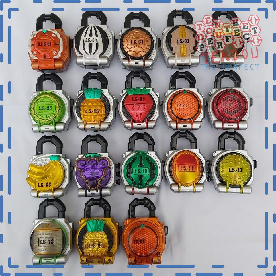 Đồ Chơi Lockseed Tổng Hợp - Siêu Nhân Kamen Rider Gaim