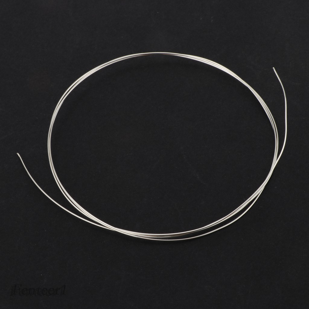 Cuộn Dây Bạc 925 Dài 1M Dùng Làm Trang Sức Thủ Công 0.3mm-0.7mm