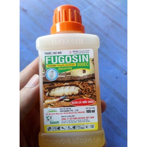 Thuốc diệt mối cực mạnh Fugosin 500Ec 100ml  xuất xứ Singapore - diệt mối công trình