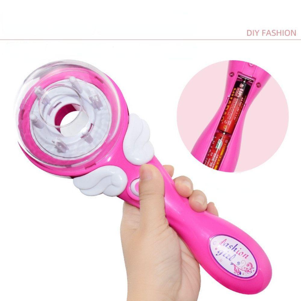 AROMA Dụng Cụ Tết Tóc Tự Động Dành Cho Trẻ Em