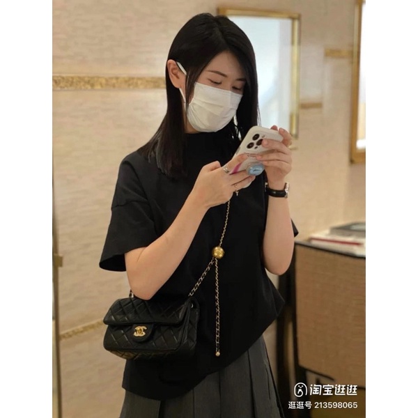 Túi Quả Cầu trần ô trám size 20 Full hộp Vip