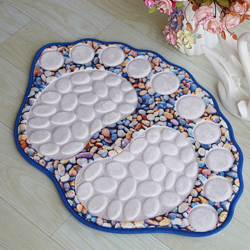 Thảm chân massage hình bàn chân 40x60cm,,,,