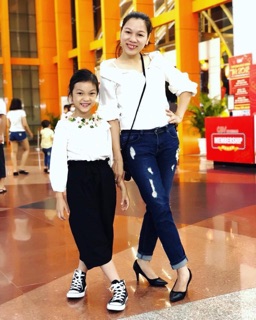 [ GU] Quần Cullotes bé gái Gu