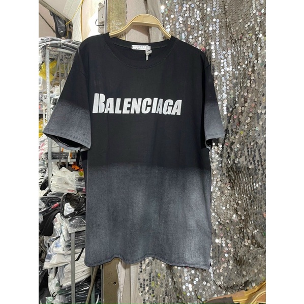 Áo Phông Loang Cổ Tròn Phối Màu Balen Lv G.C Hot Trend 2022 Tay Lỡ Dáng Rộng Unisex Nam Nữ Phong Cách Cá Tính | BigBuy360 - bigbuy360.vn