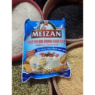 5 gói bột mì đa dụng meizan túi 500g