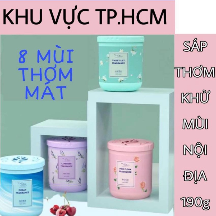 Sáp thơm Thalo khử mùi phòng, xe ô tô,toilet,tủ quần áo Nội địa Trung SIGO