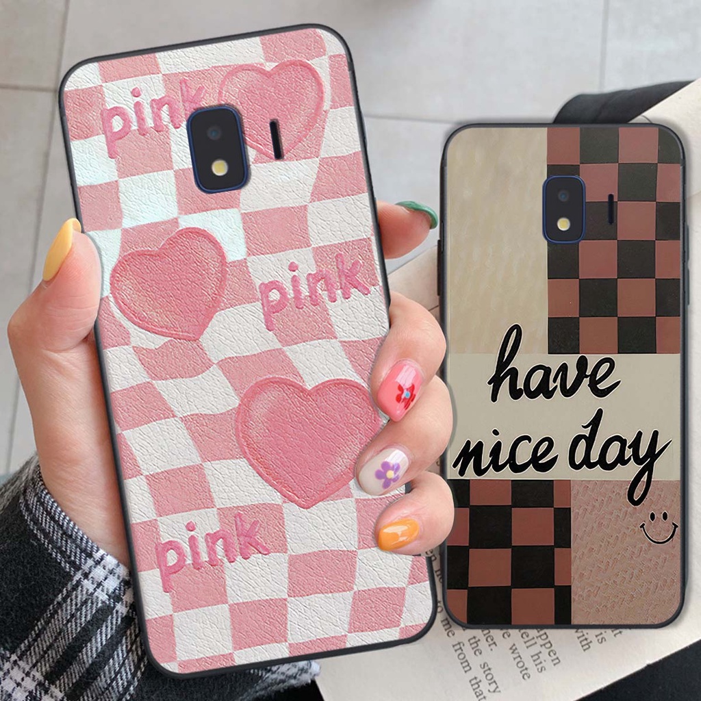 Ốp Samsung J2 Pro / J2 Core caro trái tim cá tính, thời trang siêu đẹp, siêu phong cách