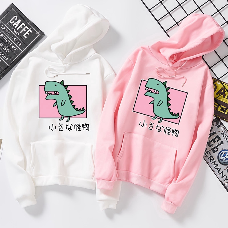 Áo Hoodies In Hình Khủng Long Xinh Xắn Dành Cho Nam Và Nữ | BigBuy360 - bigbuy360.vn