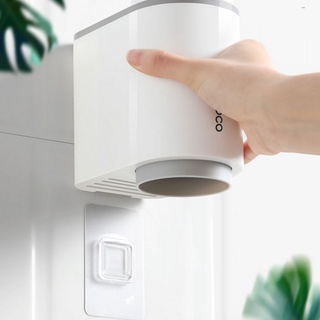 Toothbrush holder with 2 convenient bathroom wall stickers