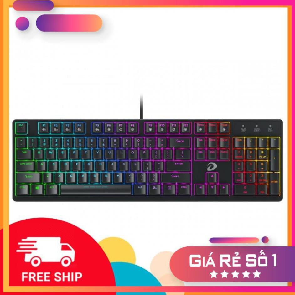 (A534) Bàn phím cơ chơi game DareU DK1280 RGB