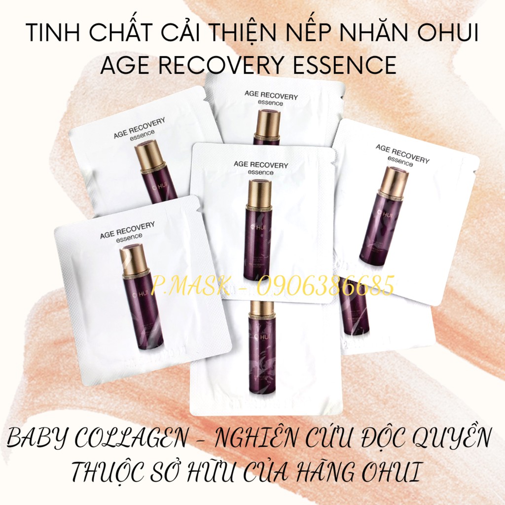 [DATE 2024]Gói dùng thử Tinh chất Chống lão hóa - Cải thiện nếp nhăn Ohui Age Recovery Essence Baby Collagen 1ml | BigBuy360 - bigbuy360.vn