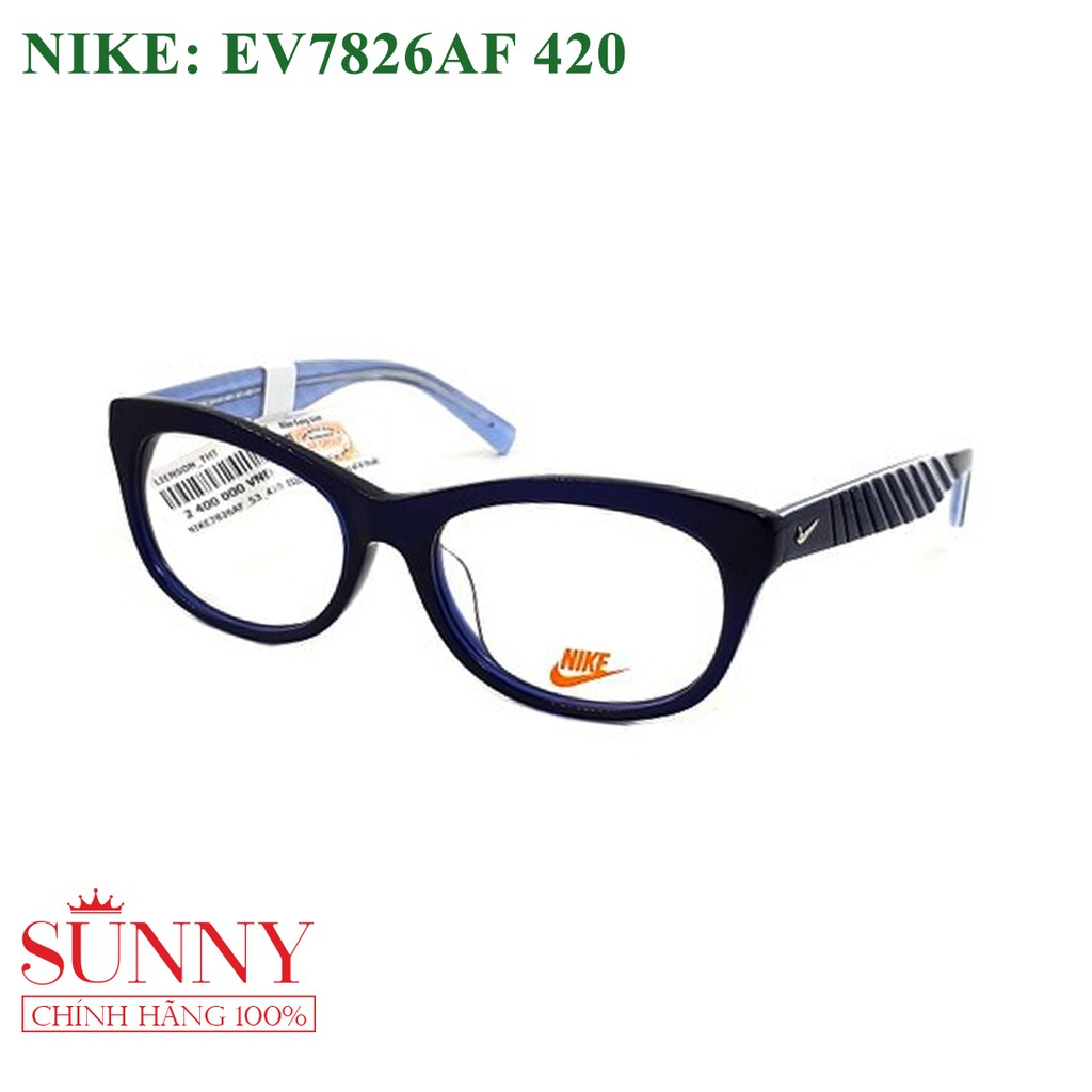 Gọng kính nam nữ thời trang Nike 7826AF chính hãng