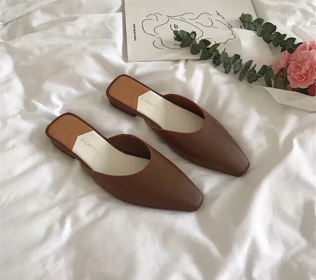 Dép sục nhựa dẻo mules