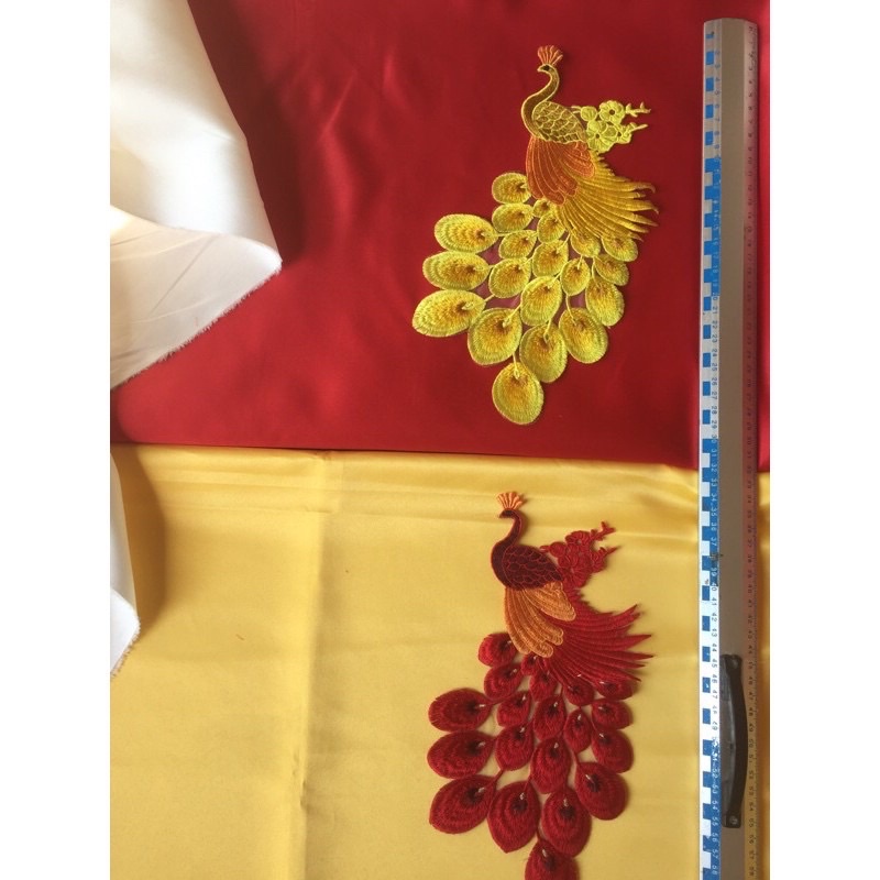 Hình trang trí khánh treo trang trí vải và công