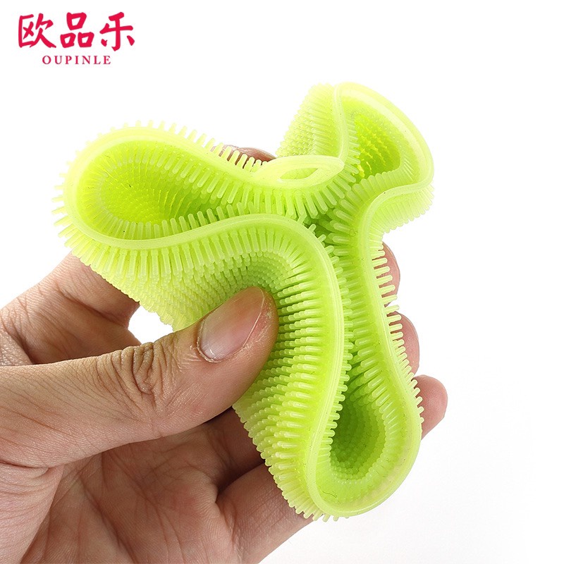 Miếng cọ rửa bát chén silicon có móc treo