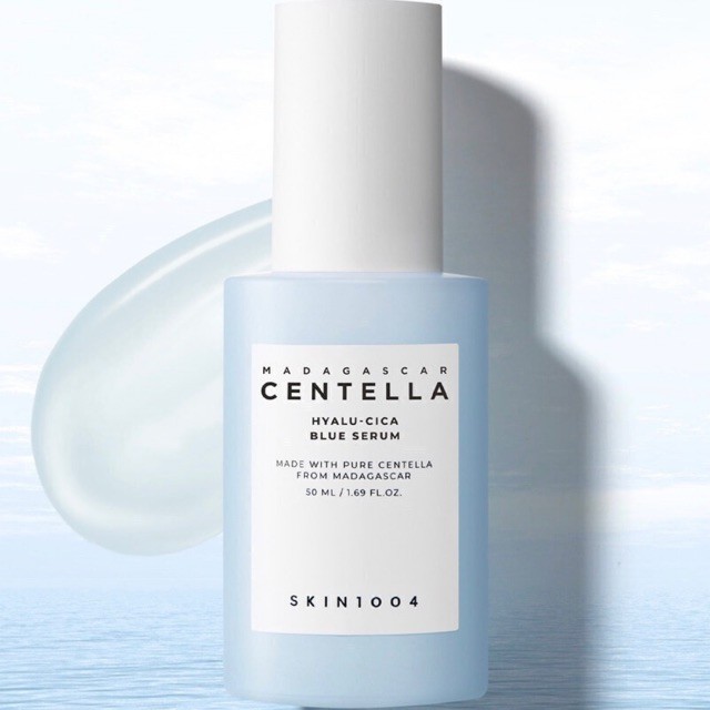 Serum Centella / Tinh chất cấp ẩm, giảm mụn, dưỡng trắng da Skin1004 Madagascar Centella Hyalu-cica Blue Serum 50ml