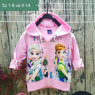 Áo khoác Elsa bé gái 1-2 tuổi sale 120k còn 100k
