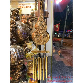 Chuông gió hồ lô bằng đồng 100%