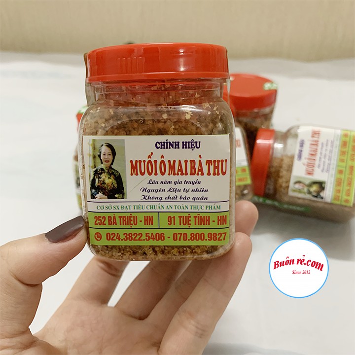 Muối Ô Mai Bà Thu Chính Hiệu 100gr – Chấm Hoa quả siêu ngon - 00005