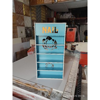 Kệ Để Đồ Nail. Để Nước Sơn Treo Tường