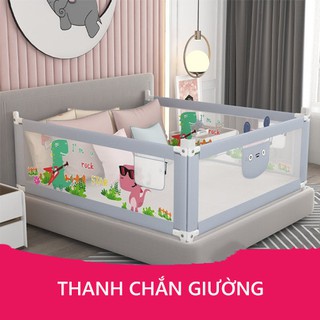 Thanh Chắn Giường Bảo Vệ Bé, Tuỳ chỉnh độ cao của thanh chắn, dể dàng tháo lắp