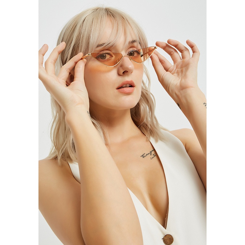 Kính mát mắt mèo nhiều màu sắc thời trang unisex năm 2021