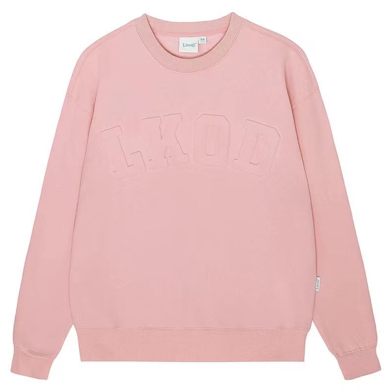 Jiashucheng Áo Nỉ Dài Tay Form Rộng Phong Cách Đường Phố Mỹ