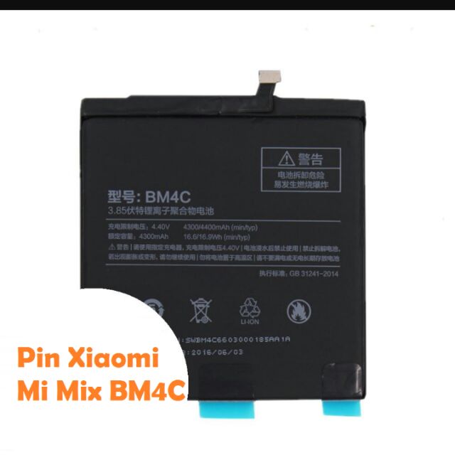 Pin Xiaomi BM 4C xịn bảo hành 3 tháng