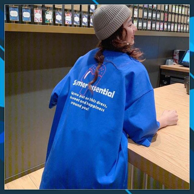 ^^ Áo thun tay lỡ QUE KEM Unisex