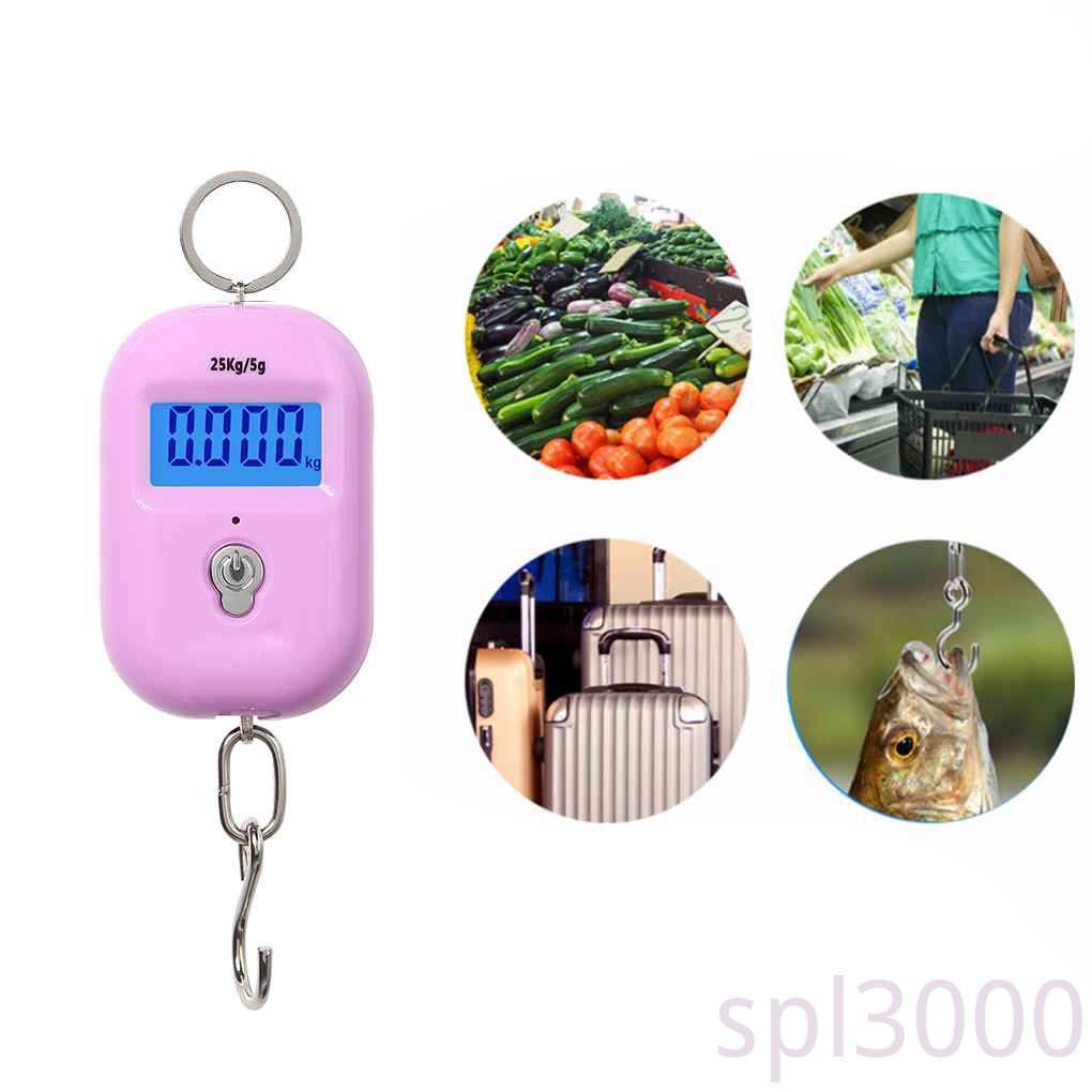 Cân điện tử mini 25Kg x 5g màn hình LCD tiện dụng cho nhà bếp