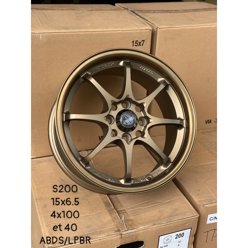 MÂM XE SSW S200 R15 4X100 (MÂM XE VIOS/ MORNING/ ATTRAGE/FADIL/ ACCENT