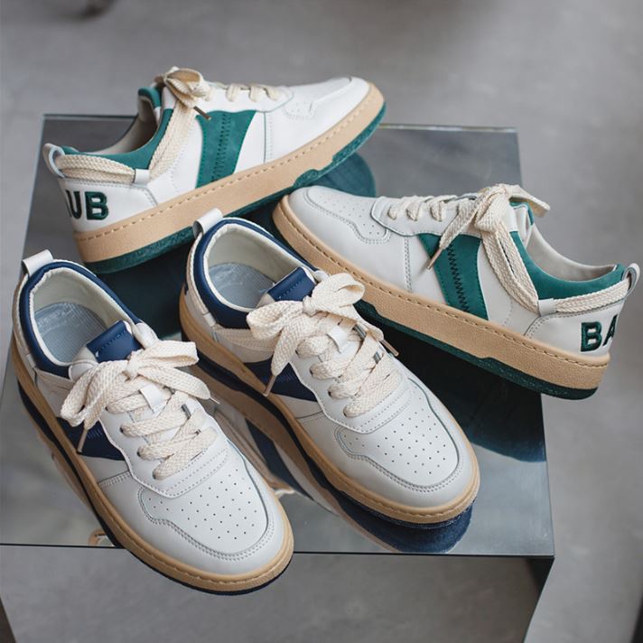 Giày sneakers thể thao da nam cao cấp DD101, phong cách trẻ trung năng động, đế cao su non đi cực êm