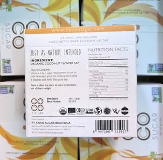 Đường Mật Hoa Dừa hữu cơ (organic coconut Sugar)