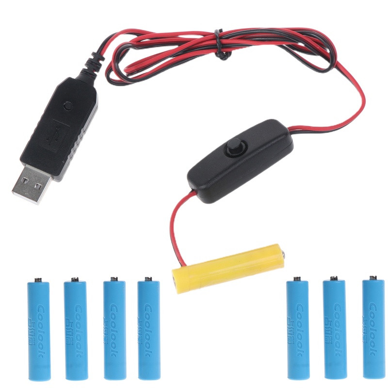 Set 4-8 Dây Cáp Điều Chỉnh Điện Áp Từ USB Sang 5V-12V LR3 AM4 QC3.0