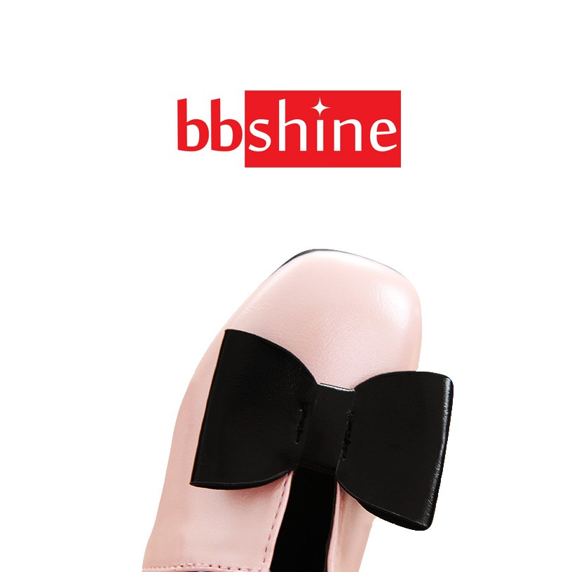 Giày bé gái 3 – 5 tuổi nơ đơn giản, sang trọng BBShine – G22