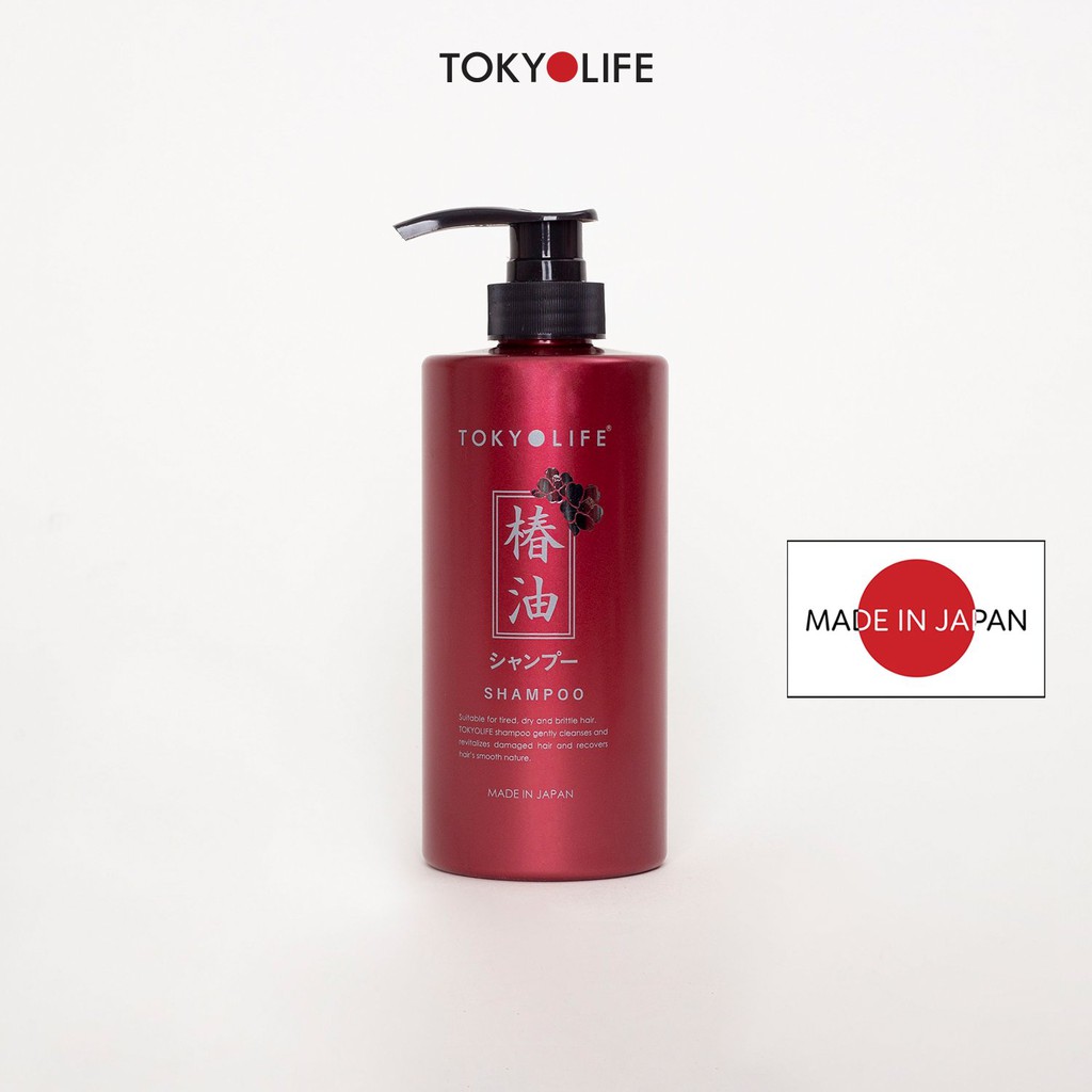 Dầu gội chiết xuất dầu hoa trà TOKYOLIFE 600ml 4520306600248-0324