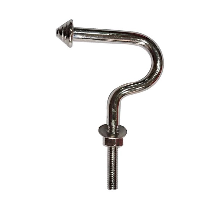 Móc treo đồ xe máy INOX 304 xi màu Titan - INOX 304 trắng các loại