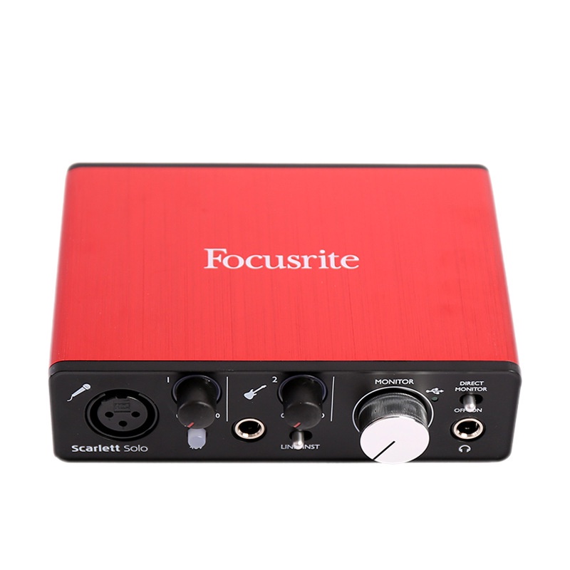 Sound Card Thu Âm Chuyên Nghiệp Focusrite Solo Gen 2