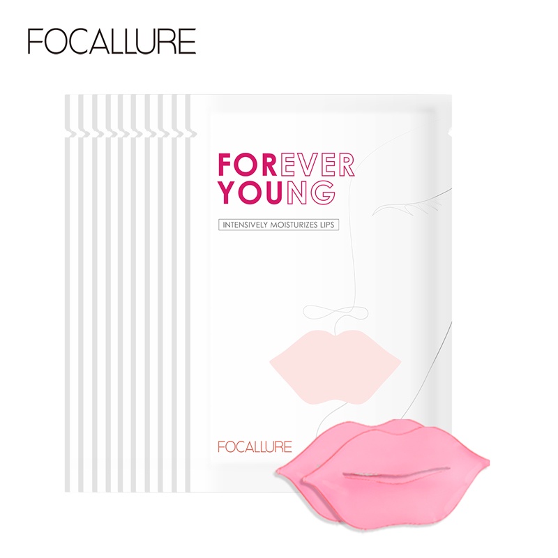 Mặt Nạ Mắt / Môi Focallure Chứa Vitamin E Hỗ Trợ Cải Thiện Quầng Thâm Tàn Nhang Làm Trẻ Hóa Da