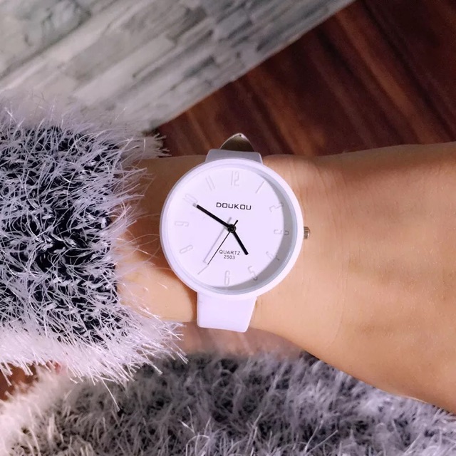 Đồng hồ unisex Doukou dây da trẻ trung năng động | BigBuy360 - bigbuy360.vn